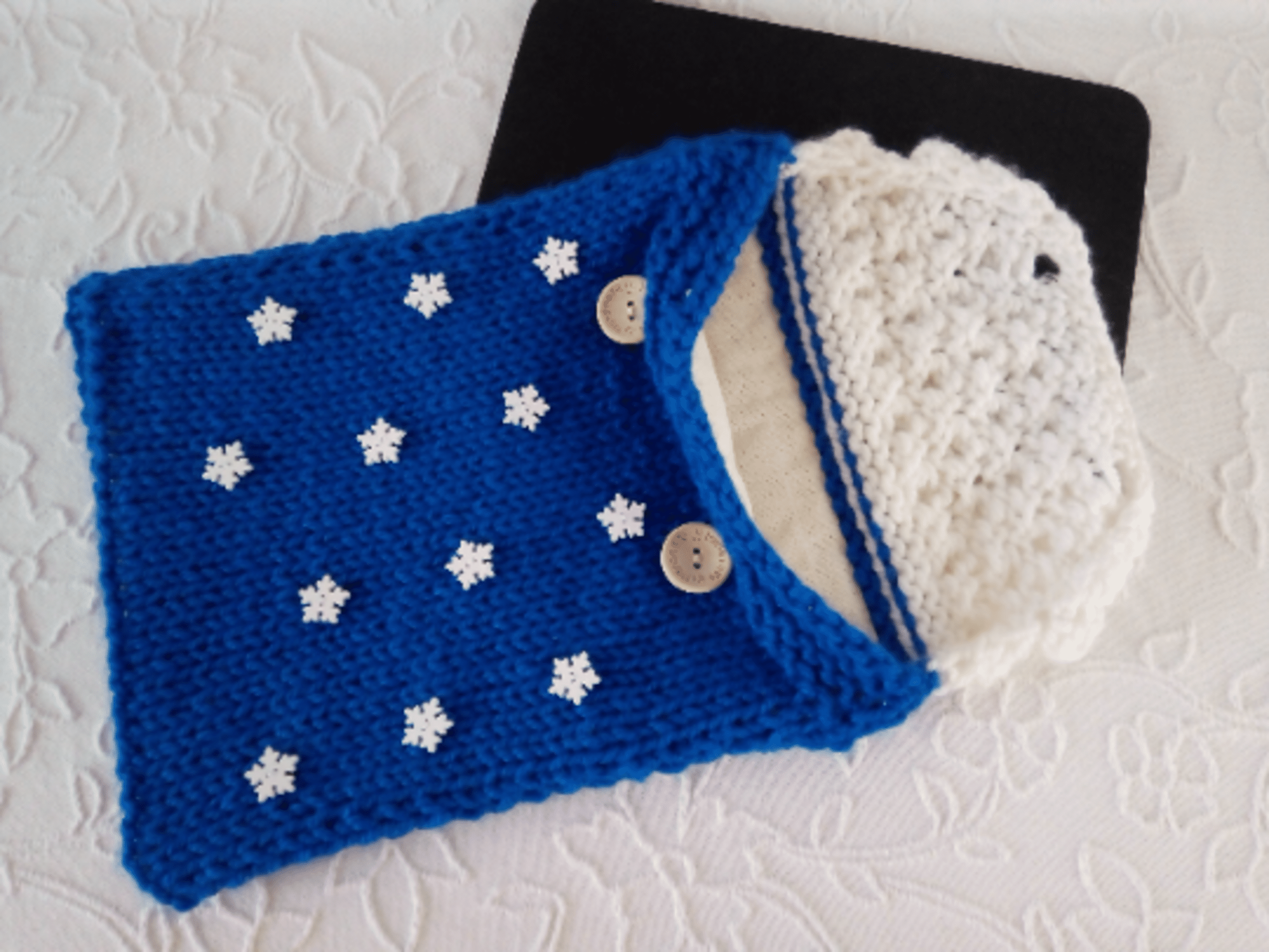 Funda para tablet, tejida a mano, Pantalla de 10 pulgadas. - 2