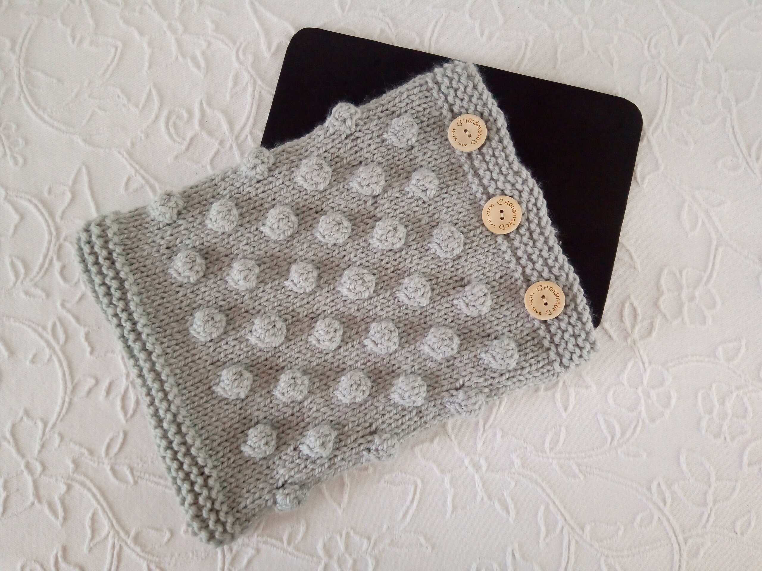 Funda para tablet, Cubierta para Ipad, Color gris claro, 10 pulgadas, - 3