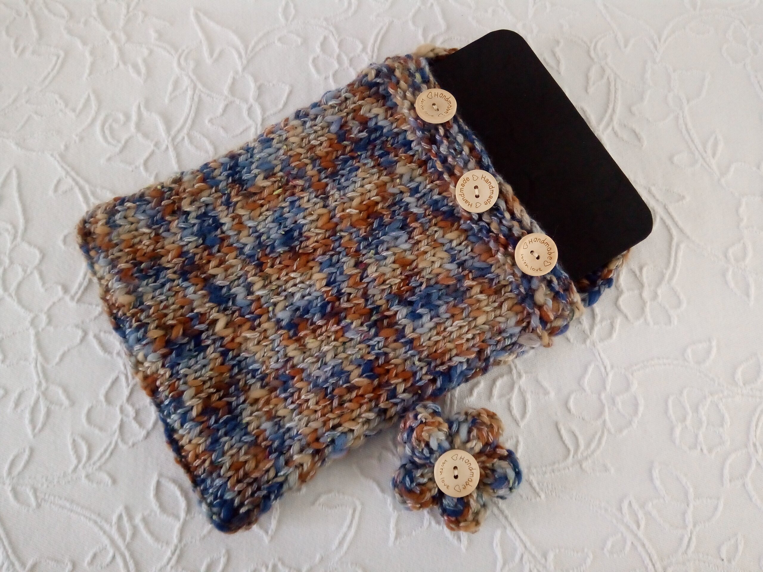 Funda para tablet, tejida a mano, Pantalla de 10 pulgadas. - 4