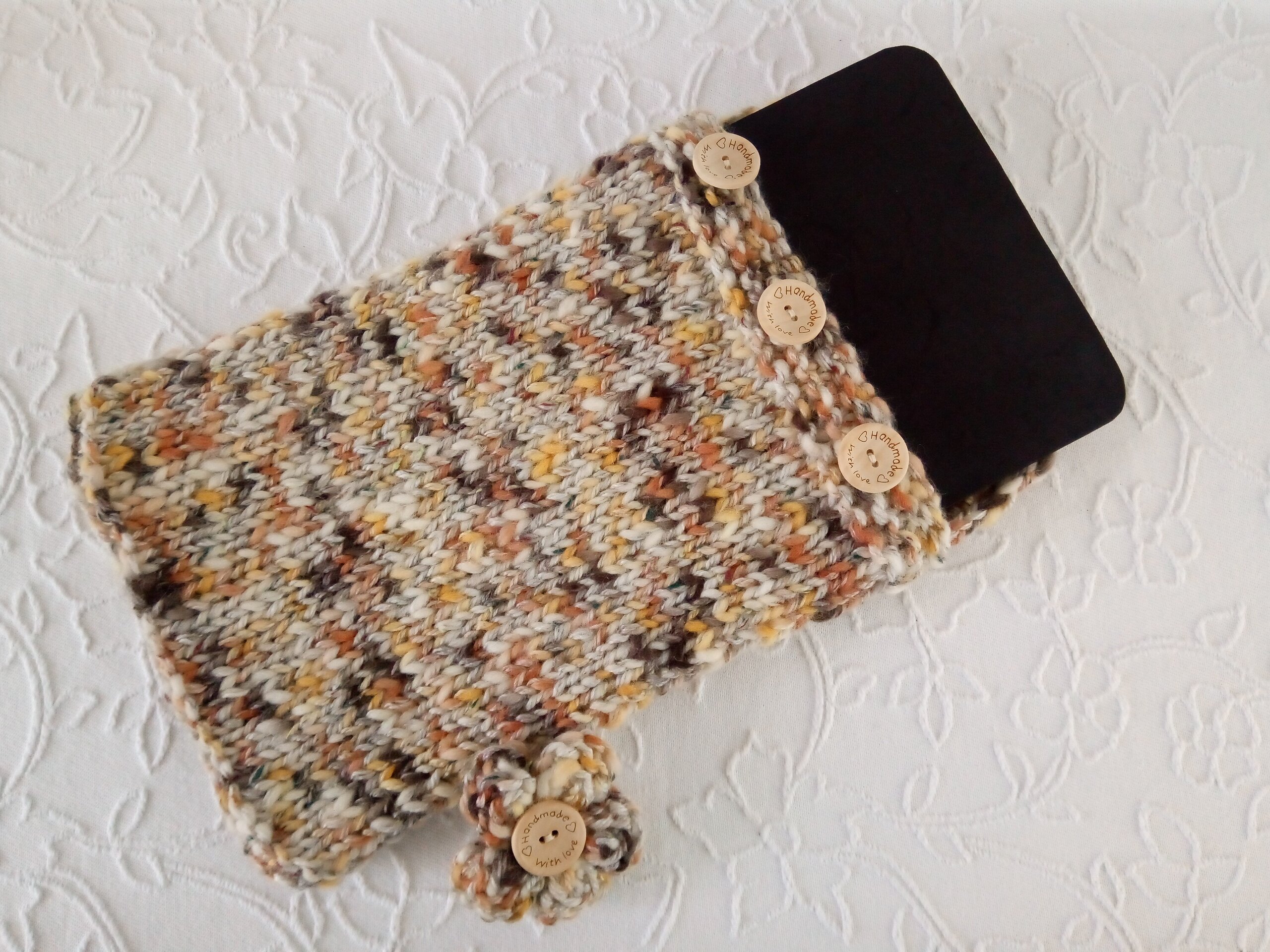 Funda para tablet, tejida a mano, Pantalla de 10 pulgadas. - 2